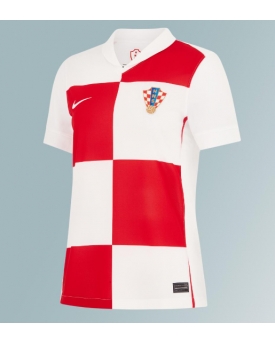 Croazia Maglia Gara Casa Repliche Europei 2024 Donna